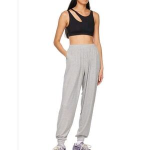 SPLITS 59 Size M Pocketed High Rise Super Soft Sweatpants Gray Loungewear
